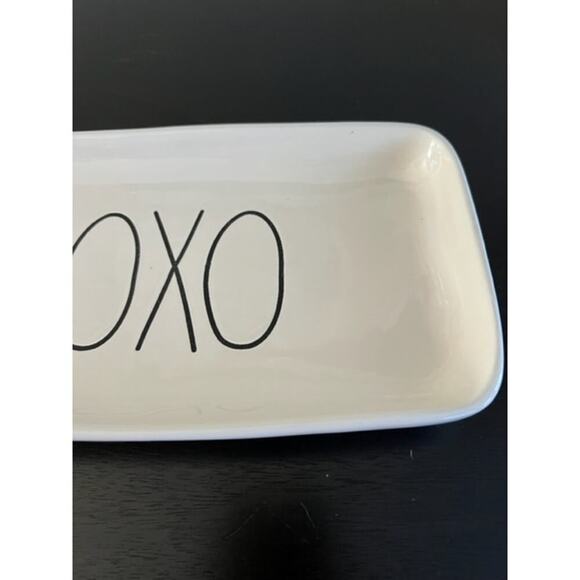 Rae Dunn 2016 XOXO Valentine Platter- M Stamped - Picture 6 of 6